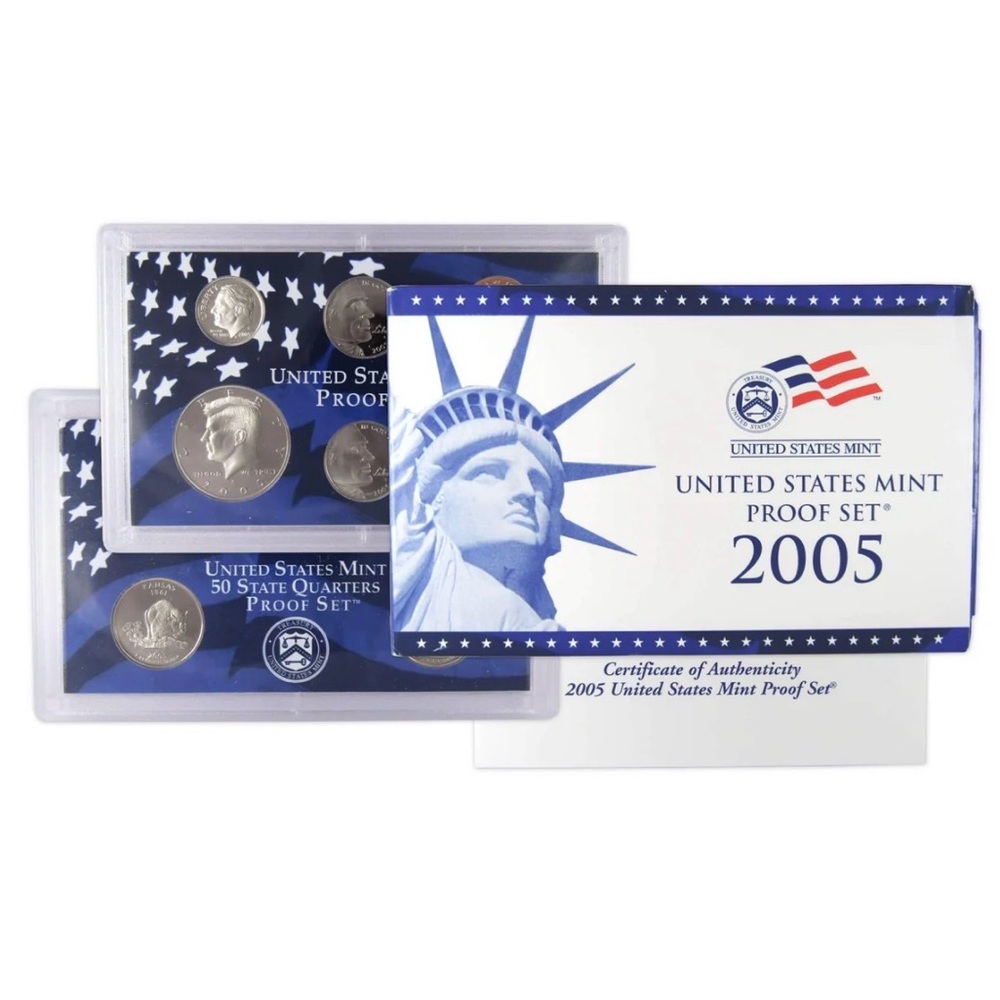🪙🇺🇸 2005 US MINT PROOF SET 🇺🇸🪙